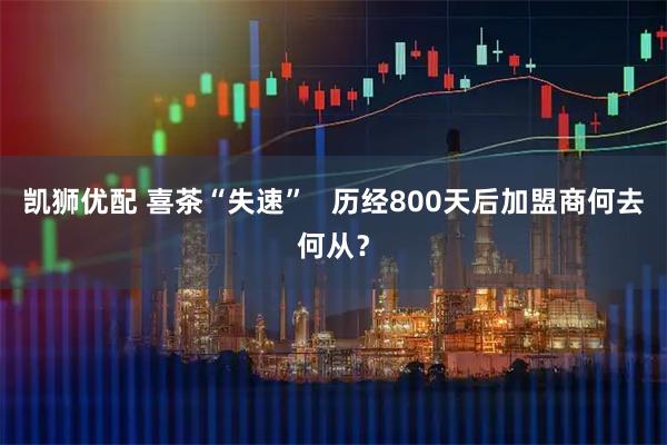 凯狮优配 喜茶“失速”   历经800天后加盟商何去何从？