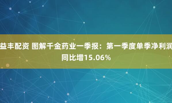 益丰配资 图解千金药业一季报：第一季度单季净利润同比增15.06%